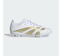 adidas Performance Kids Unisex Predator League Firm Ground Boots - White - Size UK 5