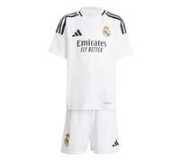 adidas Performance Kids Unisex Real Madrid 24/25 Home Mini Kit - White Recycled Material - Size 18-24M