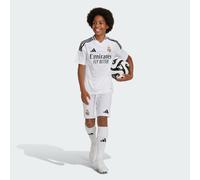 adidas Performance Kids Unisex Real Madrid 24/25 Home Shorts - White Recycled Material - Size 13-14Y