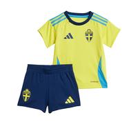 adidas Performance Kids Unisex Sweden 24 Home Baby Kit - Yellow Recycled Material - Size 12-18M