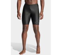 adidas Performance Logo Print Swimming Trunks Black