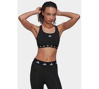 adidas Performance Medium Support 'Power React Training' Sports Bra Black