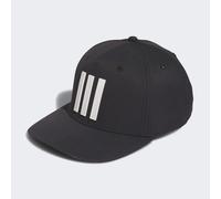 adidas Performance Mens 3-Stripes Tour Golf Hat - Black Recycled Material - Size Medium/Large