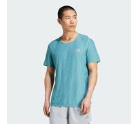 adidas Performance Mens Adi365 Running CLIMACOOL+ T-shirt - Turquoise - Size X-Small