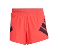 adidas Performance Mens Adizero Road to Records Split Shorts - Coral Recycled Material - Size 2XL