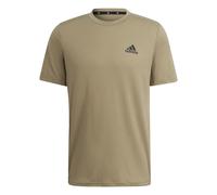 adidas Performance Mens AEROREADY Designed to Move Feelready Sport Tee - Green Recycled Material - Size Large