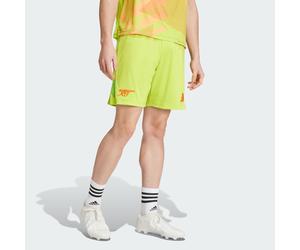 adidas Performance Mens Arsenal 24/25 Goalkeeper Shorts - Yellow - Size Large