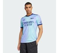 adidas Performance Mens Arsenal 24/25 Third Jersey - Light Blue Recycled Material - Size Medium