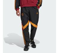 adidas Performance Mens AS Roma Originals Track Pants - Black Recycled Material - Size Small
