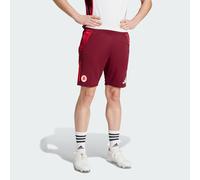 adidas Performance Mens AS Roma Tiro 24 Competition Training Shorts - Red Recycled Material - Size X-Small