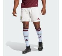 adidas Performance Mens Aston Villa FC 24/25 Home Shorts - White Recycled Material - Size Large