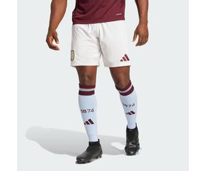 adidas Performance Mens Aston Villa FC 24/25 Home Shorts - White Recycled Material - Size X-Large