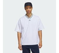 adidas Performance Mens Beyond Short Sleeve Layer Pullover - White - Size Large