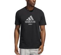 adidas Performance Mens Casual Crew Neck Graphic Golf T-Shirt Top Tee
