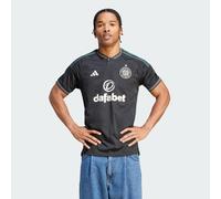 adidas Performance Mens Celtic FC 23/24 Away Jersey - Black Recycled Material - Size Small