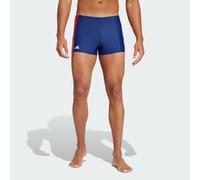 adidas Performance Mens Colorblock Swim Boxers - Navy Recycled Material - Size Small