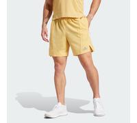 adidas Performance Mens Designed for Training HIIT Workout HEAT.RDY Print Shorts - Yellow Recycled Material - Size XS - 5"