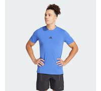 adidas Performance Mens Designed for Training Workout Tee - Blue Recycled Material - Size 2XL