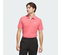 adidas Performance Mens Drive Heather Polo Shirt - Pink - Size X-Large