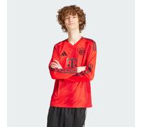 adidas Performance Mens FC Bayern 24/25 Long Sleeve Home Jersey - Red Recycled Material - Size X-Large