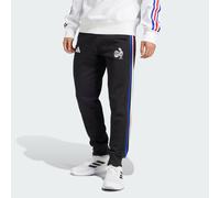 adidas Performance Mens France Essentials 3-Stripes Pants - Black Cotton - Size X-Small