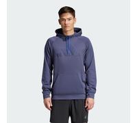 adidas Performance Mens Game and Go Training Hoodie - Navy Recycled Material - Size X-Small