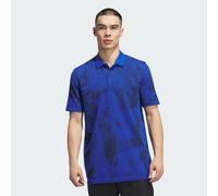adidas Performance Mens Go-to Primeknit Polo Shirt - Sapphire Recycled Material - Size Small