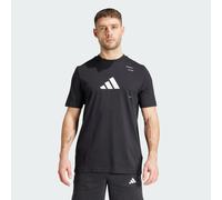 adidas Performance Mens Handball Category Graphic Tee - Black Cotton - Size X-Small