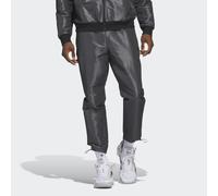 adidas Performance Mens Harden Travel Pants - Grey Recycled Material - Size Large