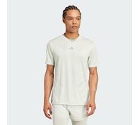 adidas Performance Mens HIIT Airchill Workout Tee - Pale Green - Size 2XL