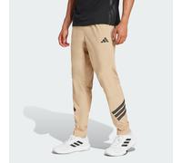 adidas Performance Mens Icon 3-Stripes Woven Pants - Beige Recycled Material - Size X-Large
