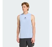 adidas Performance Mens Les Mills Graphic Tank Top - Blue - Size Small