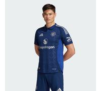 adidas Performance Mens Manchester United 24/25 Away Authentic Jersey - Dark Navy Recycled Material - Size Small