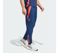 adidas Performance Mens Manchester United Tiro 24 Presentation Pants - Blue Recycled Material - Size X-Small