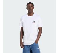 adidas Performance Mens Messi Icon Graphic Tee - White - Size Small