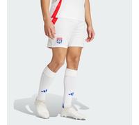 adidas Performance Mens Olympique Lyonnais 24/25 Home Shorts - White Recycled Material - Size Medium
