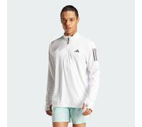 adidas Performance Mens Own the Run Half-Zip Track Top - White - Size X-Large