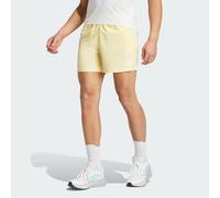 adidas Performance Mens Own The Run Shorts - Yellow - Size L - 5"