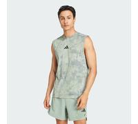 adidas Performance Mens Power Graphic Tank Top - Grey - Size X-Small