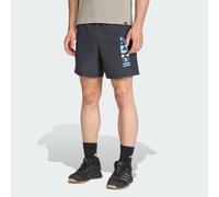 adidas Performance Mens PrimeLift Graphic Short - Grey - Size M - 7”