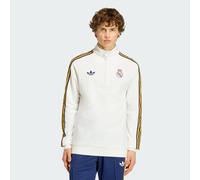 adidas Performance Mens Real Madrid Originals Half Zip Top - White - Size Small