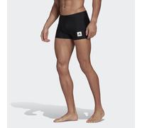 adidas Performance Mens Solid Swim Boxers - Black Recycled Material - Size Medium/Large