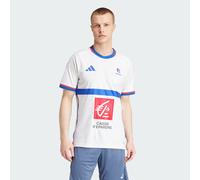 adidas Performance Mens Team France Handball Jersey - White Recycled Material - Size Small