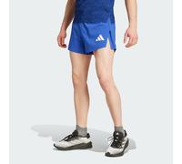adidas Performance Mens Team France Running Split Shorts - Blue Recycled Material - Size X-Small