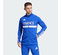 adidas Performance Mens Team France Training Jacket - Blue Recycled Material - Size Small