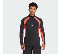 adidas Performance Mens Tech Apparel 1/4 Zip - Black Recycled Material - Size Small
