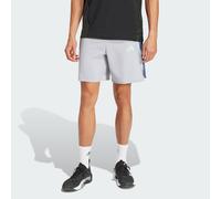 adidas Performance Mens Tech Apparel Colorblock Shorts - Grey Recycled Material - Size L - 7”