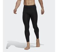 adidas Performance Mens Techfit AEROREADY Training Long Tights - Black Recycled Material - Size X-Large