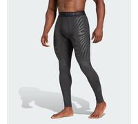 adidas Performance Mens Techfit Control Training Long Tights - Black - Size Medium