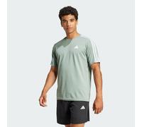 adidas Performance Mens Train Essentials 3-Stripes Training Tee - Mint - Size Medium